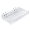 Azar Displays Seven Compartment Tray for Pegboard / Slatwall / Counter, PK2 225567 - alternate 1